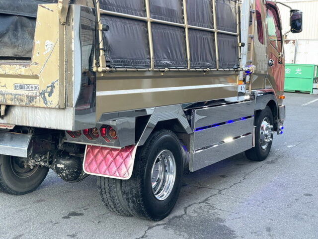 ふそう：ファイター：ダンプ：架装多数：メッキホイール：6発ターボ：240馬力