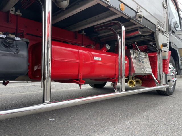 ブルーテックキャンター　ワイドロング　ウィング　架装多数　リア門口ステンレス