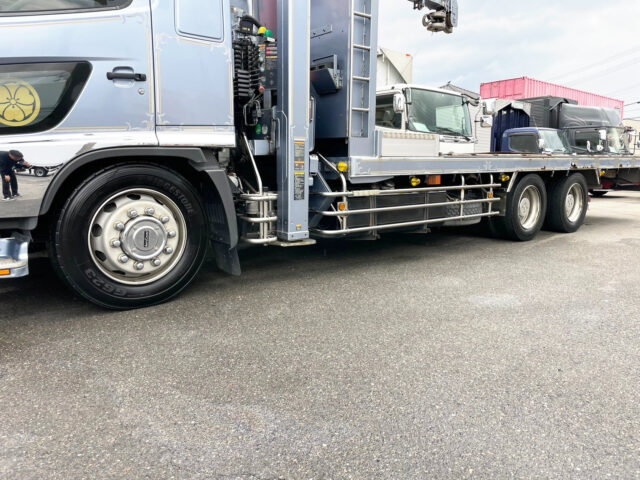 レンジャープロ　増トン　ハイジャッキセルフ　4段クレーン　ウィンチ/あゆみ板付　荷台長6500