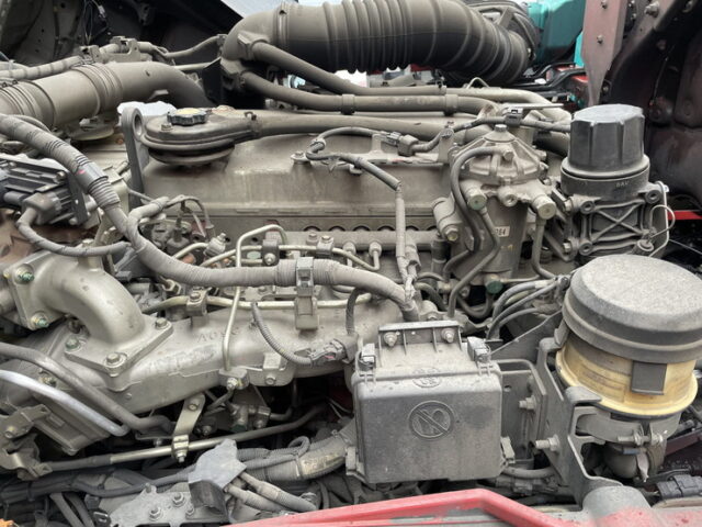 日野：17プロフィア：冷凍ウィング：7MT：リア門口ステンレス：サイドバンパーステンレス：ステンレス架装多数：メッキパーツ多数