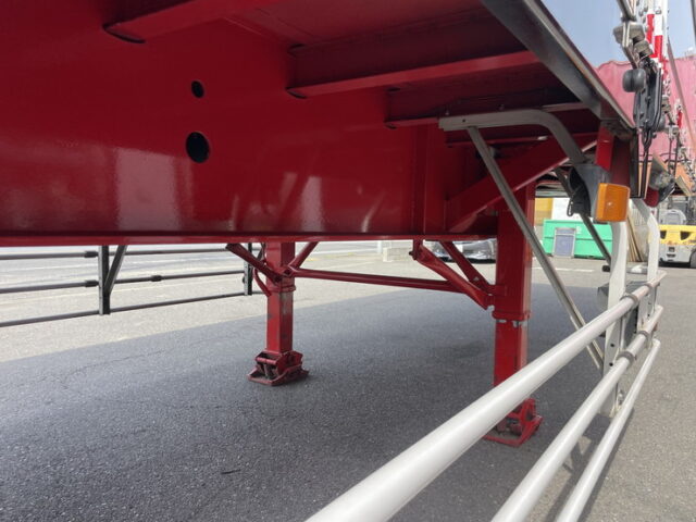 トレクス：R1年式：2軸：トレーラーウィング：リフトアクスル後ろ残し：アルミホイール