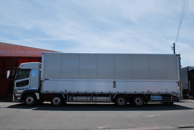 【221】三菱ふそうスーパーグレート　低床　アルミウイング　ハイルーフ