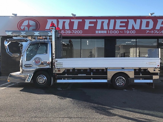 【325】いすゞエルフ　アルミブロック　平ボデー　ワイドロング　カスタム多数