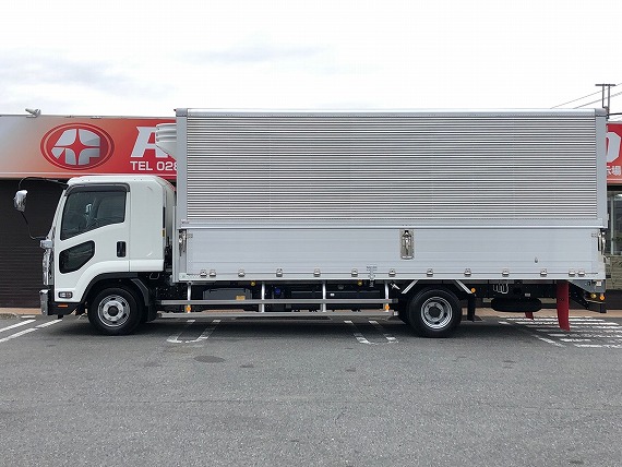 【347】いすゞフォワード　ワイド　冷凍ウイング　低温設定