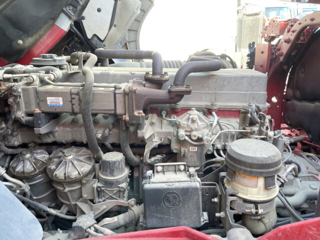 日野：17プロフィア：ダンプ：ハイルーフ：Ｌゲート：アルミホイール：メッキ多数