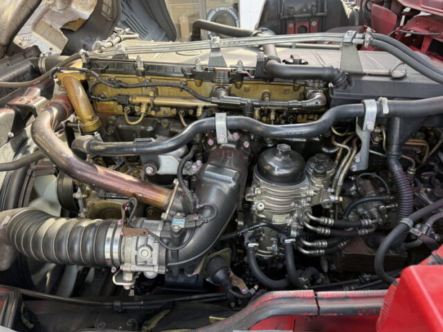 スーパーグレート:冷凍バン:左片扉:ジョロ4キーストン:サブエンジン:総輪エアサス