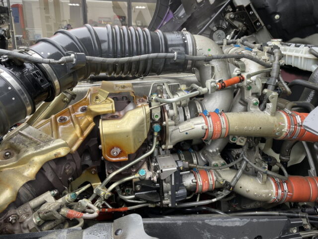 日野：プロフィア：ハイジャッキセルフ：アルミホイール：ステンレスサイドバンパー：TADANO４段クレーン