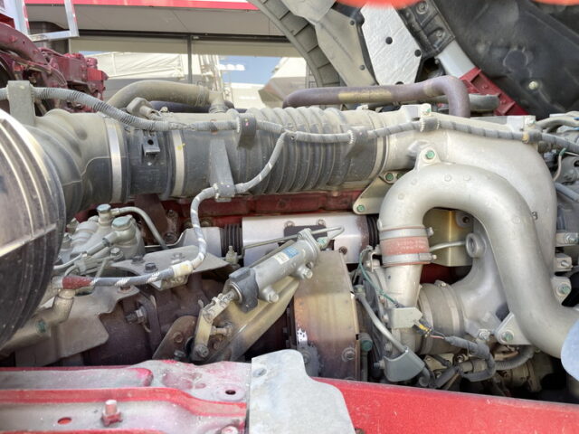 日野：17プロフィア：ダンプ：ハイルーフ：Ｌゲート：アルミホイール：メッキ多数