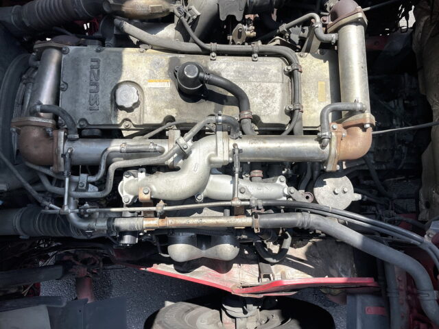 いすゞ　ギガ　ハイルーフ　ウィング　造りボディ　1Mアオリ　ステンレス多数