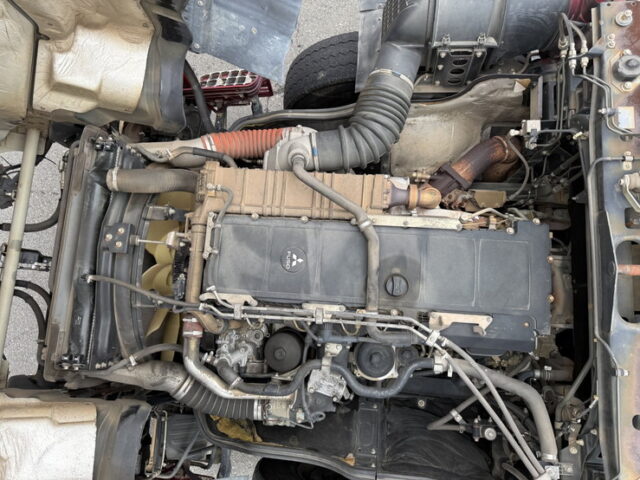 スーパーグレート：トレーラーヘッド：ハイキャブ：アルミホイール：エアサス