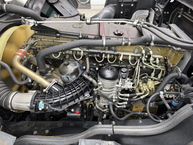 17スーパーグレート：ハイルーフ：ウィング：プレミアムライン：リア門口ステンレス