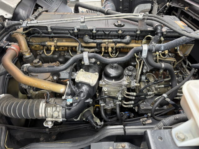 スーパーグレート：ハイルーフ：ウィング：メッキ多数：アルミホイール：格納ゲート