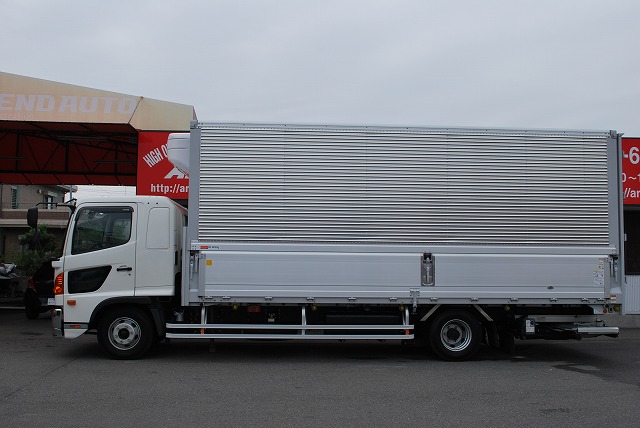 【279】日野レンジャー　ワイド　冷凍ウイング　格納ゲート付　リヤエアサス