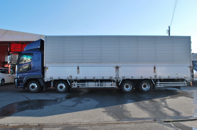 【276】三菱ふそう　スーパーグレート　低床　アルミウイング　リヤエアサス