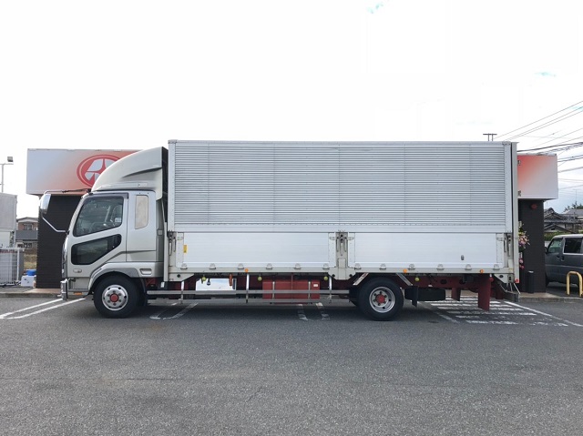 【286】三菱ふそうファイター　セミワイド　アルミウイング　リアエアサス