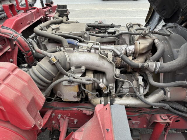 日野：レンジャープロ：ハイルーフ：冷凍バン：左観音扉：キーストン床：エアサス