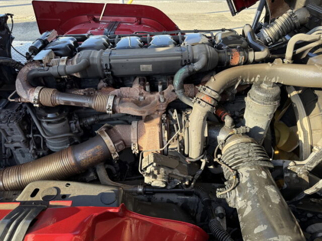 スカニア：R450：トレーラーヘッド：総輪エアサス：第5輪荷重11.300㎏：直6