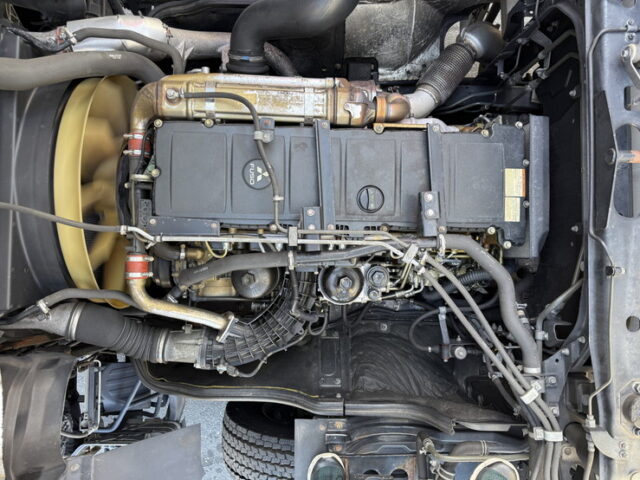 17スーパーグレート：ハイルーフ：冷凍バン：左観音扉2枚：サブエンジン：2エバ