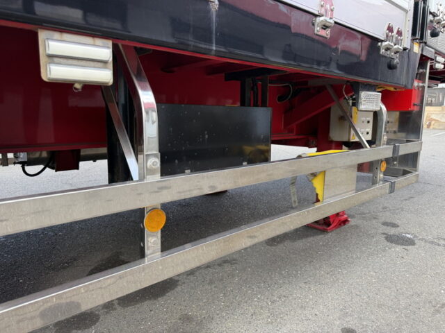 日本トレクス：トレーラー冷凍ウィング：段付き：2軸：前壁冷凍機：リフトアクスル