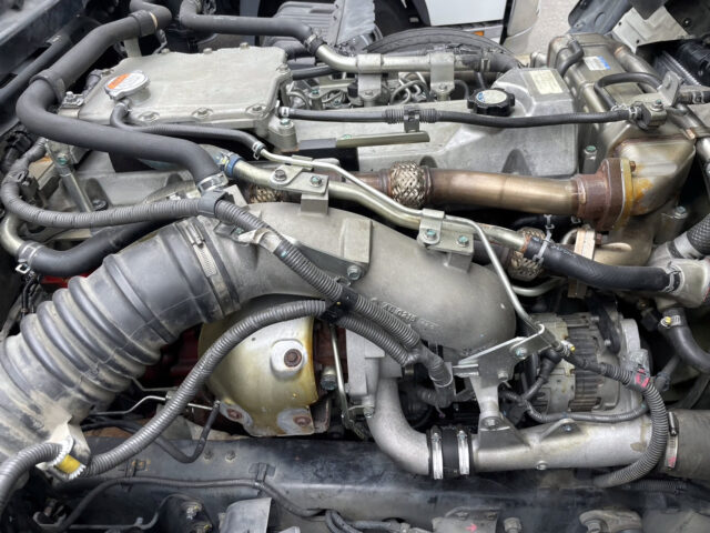 レンジャープロ　増トン　ハイジャッキセルフ　4段クレーン　ウィンチ/あゆみ板付　荷台長6500