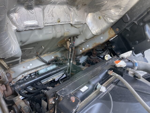 日野　17レンジャー　増トン　ハイジャッキセルフ　4段クレーン　ウィンチ付