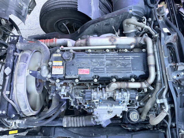 ふそう：ファイター：ダンプ：架装多数：メッキホイール：6発ターボ：240馬力