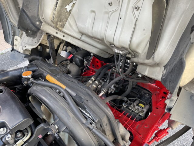 いすゞ　エルフ　アルミバン　5MT　サイドドア　ステンレスサイドバンパー　ステンレスリアバンパー　