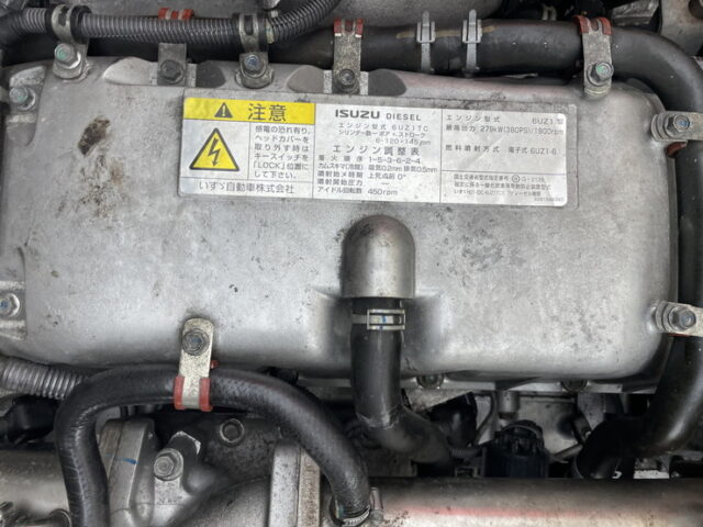 いすゞ　ギガ　ハイルーフ　冷凍バン　サブエンジン　両側観音扉　ステンレス多数