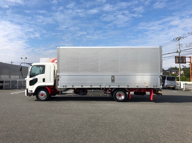 【293】いすゞ　フォワード　フルワイド　アルミウイング　