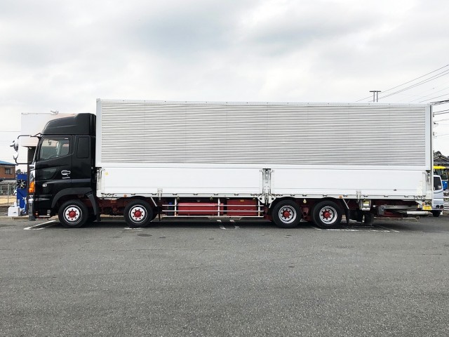 【331】日野 グランドプロフィア　低床　アルミウイング　格納ゲート付　ハイルーフ