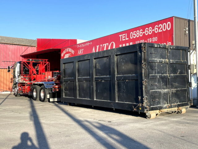 日野 グランドプロフィア フックロール 箱付き 25立米 2デフ メッキ多数