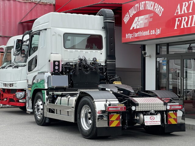 新品架装済　トレーラーヘッド　ハイルーフ　未使用　D尺　第5輪荷重11.500㎏　プレミアムライン