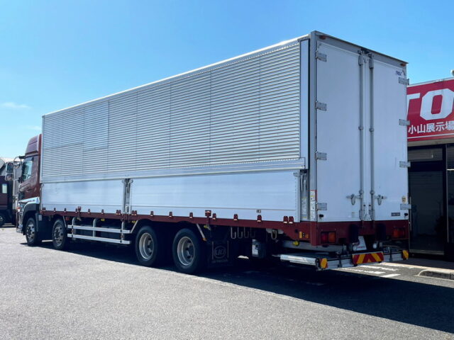 【1578】Ｈ30 クオン ハイルーフ アルミウィング 格納ゲート　メッキ多数　アルミホイール