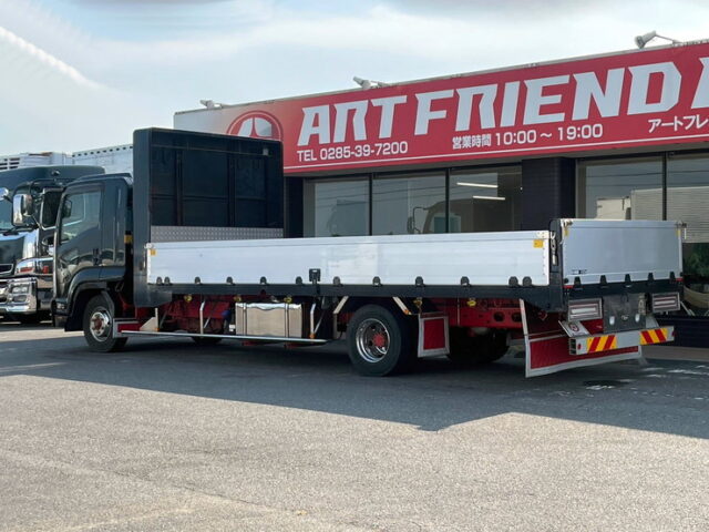 H29 いすゞ　フォワード　ワイド　アルミ平ボディ