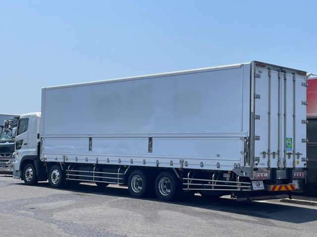 日野　17プロフィア　冷凍ウィング　ステンレス多数　菱重製冷凍機TDJS100DC