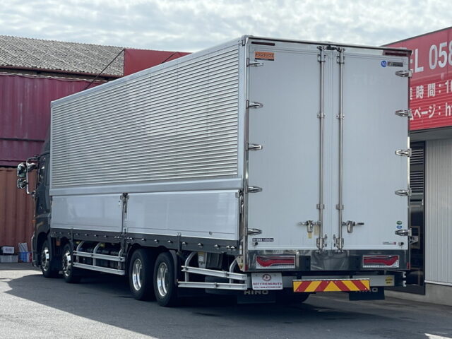 日野　17プロフィア　ハイルーフ　ウィング　リア門口ステンレス　アルミホイール