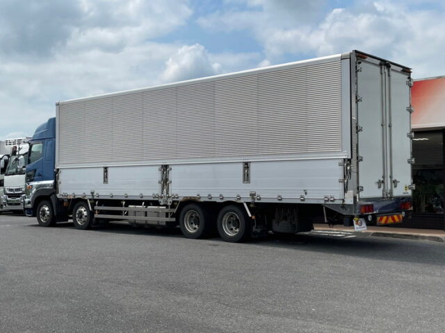 日野　プロフィア　ハイルーフ　ウィング　リア門口ステンレス　7速　E13Cエンジン