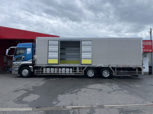 17スーパーグレート　ハイルーフ　冷凍バン　矢野特殊ボディ　コルゲート　サブエンジン