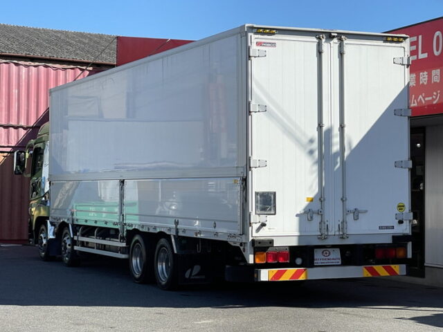 スーパーグレート　ハイルーフ　ウィング　アルミホイール　エアサス　7速MT　