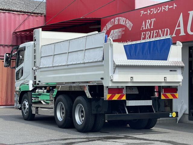 17スーパーグレート　ダンプ　5100×2200　未使用　新品ステンレス架装　7速MT　新明和ボデー