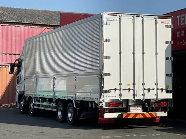 【現行型】スーパーグレート　スーパーハイルーフ　未使用　リア門口ステンレス