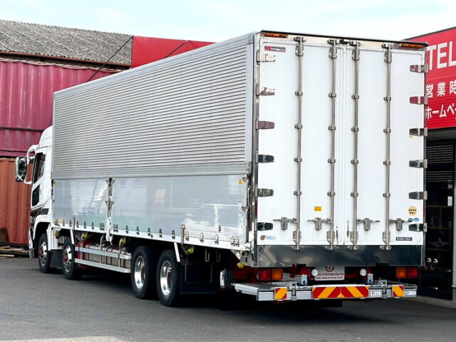 【1604】H29　スーパーグレート　ハイルーフ　ウィング　格納ゲート新品　7速MT