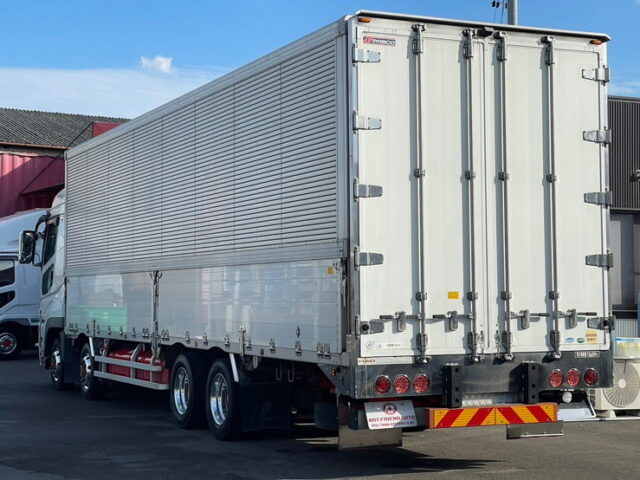 【1633】H25　スーパーグレート　ハイルーフ　ウィング　リア門口ステンレス　メッキ多数　アルミホイール