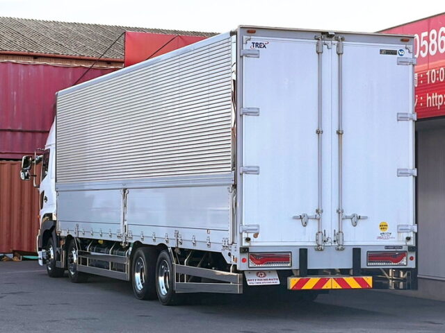 プロフィア　ハイルーフ　ウィング　新品★ステンレスパーツ/メッキホイール　木床　7速MT　380馬力