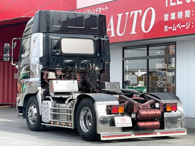 日野　プロフィア　ハイルーフ　トレーラーヘッド　架装多数　第5輪荷重8.900㎏　メッキホイール