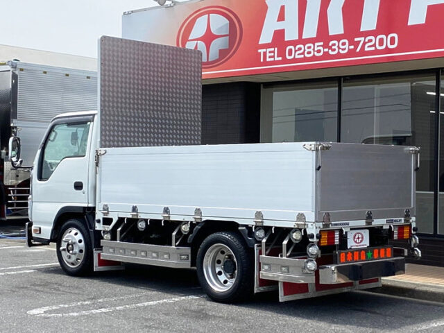 【840】H22　エルフ　標準幅　10尺　造りボデー　アルミ平