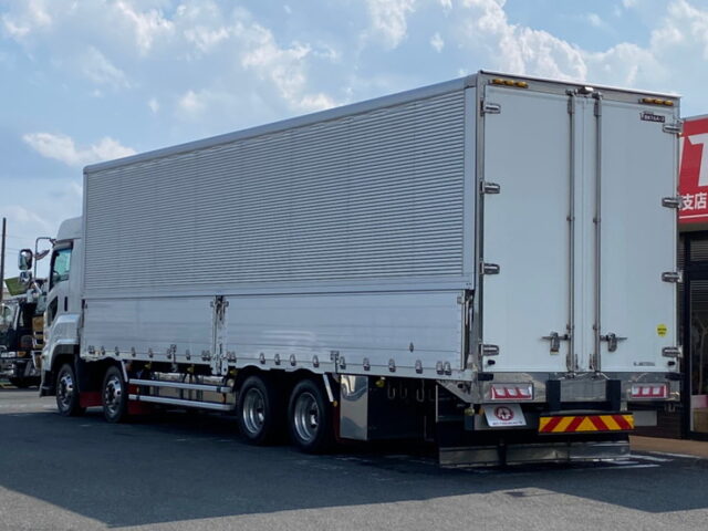 【873】H28　ギガ　ハイルーフ　4軸　ウィング　7速MT　門口ステンレス