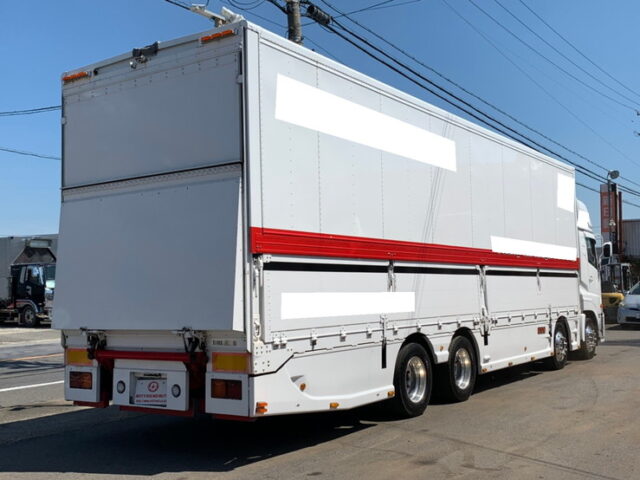 【925】H21　クオン　ハイルーフ　フルエアサス　ウィング　跳上ゲート付　委託販売