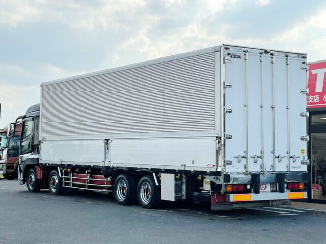 【954】H22　スーパーグレート　ハイルーフ　ウィング　総輪エアサス　パレットローラー4列