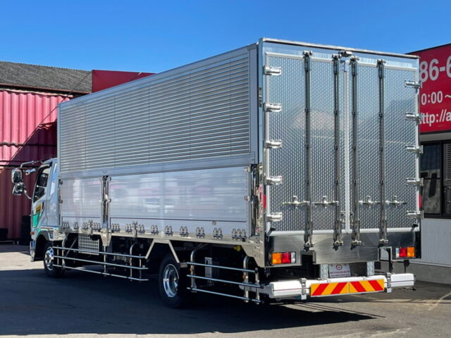 【967】R3　ファイター　冷凍ウィング　造りボディ　6500ワイド　エアサス　格納ゲート　菱重製冷凍機